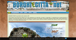 Desktop Screenshot of borghiecitta.net